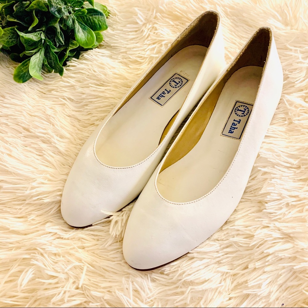 Taha Italian Leather Flats